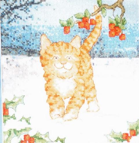 Котенок и щенок